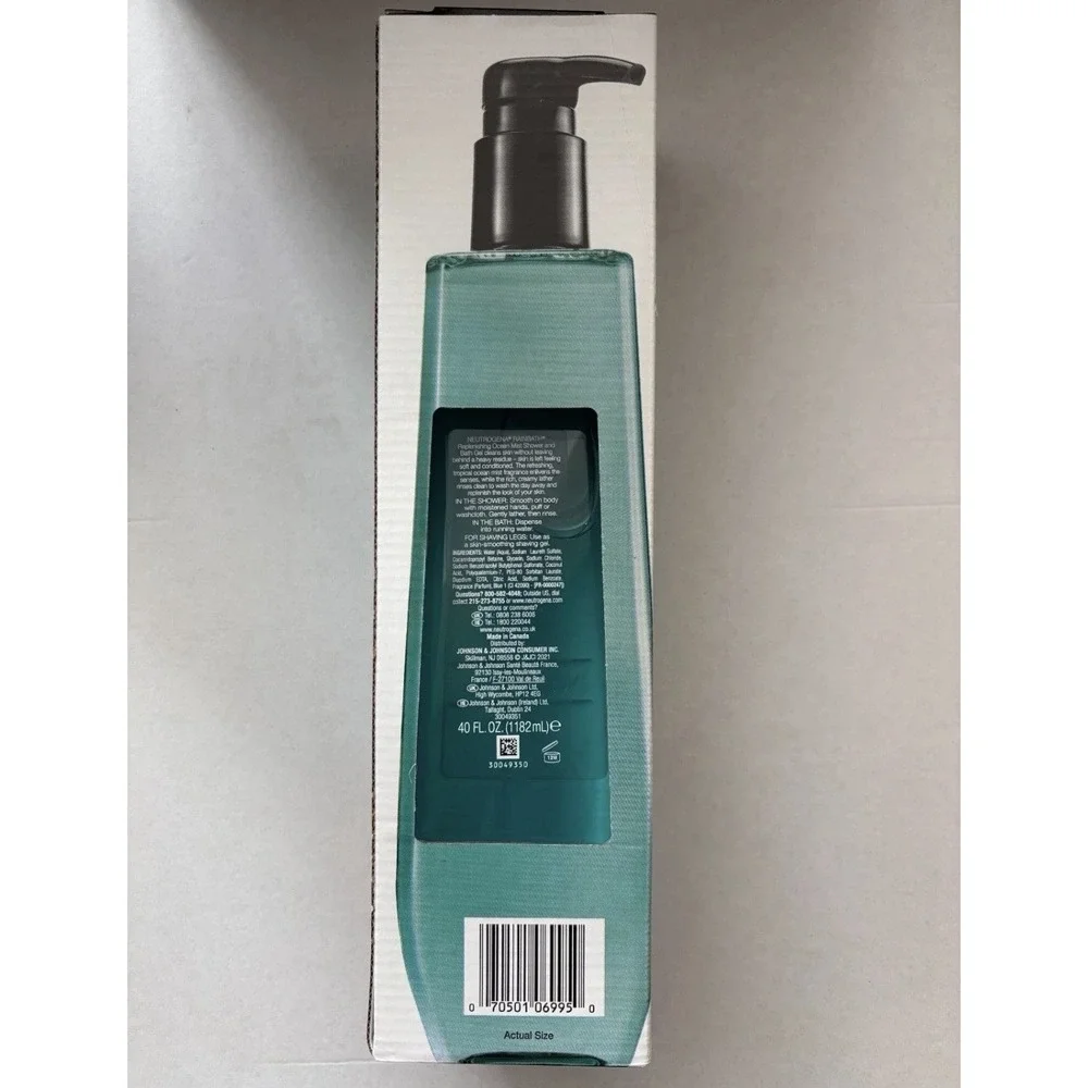 Neutrogena Rainbath Ocean Mist Replenishing Shower & Bath Gel 40 fl oz‎ NIB